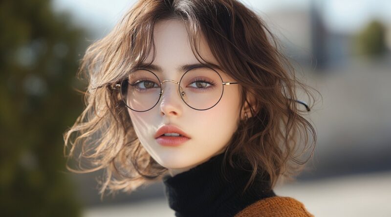 Comment associer des lunettes rondes avec differents styles vestimentaires Tendances de notre epoque